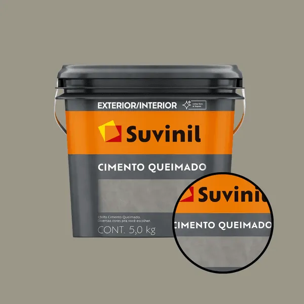 PROMOÇÃO!! SUVINIL CIMENTO QUEIMADO DIA DE CHUVA 5KG