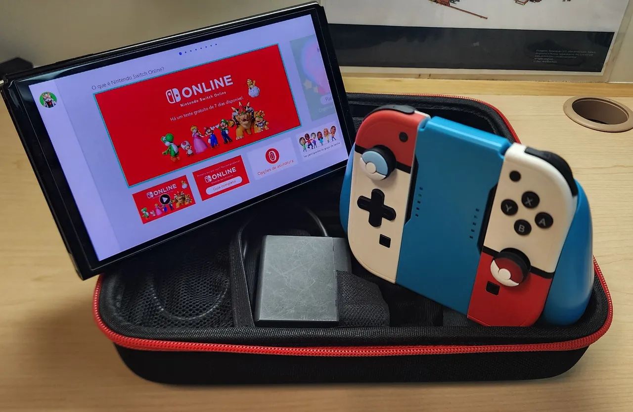 Nintendo Switch OLED - Console de Vídeo Game - Foto 3