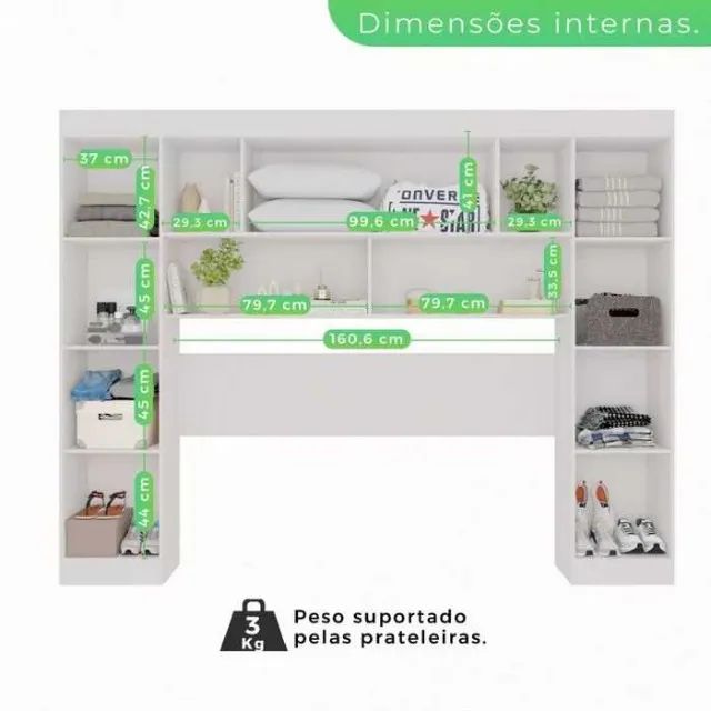 Guarda Roupa Modulado 4 Portas Varios modelos - Foto 2