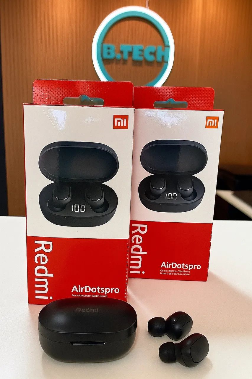 Fone sem fio Bluetooth Redmi