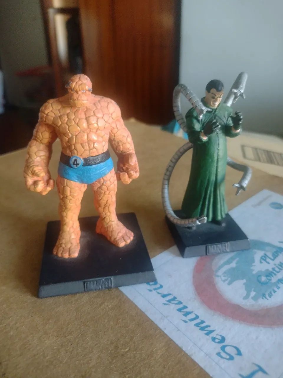 Miniatura Eaglemoss A Coisa , Quarteto  Fantástico , e Dr Octopus  - Foto 4