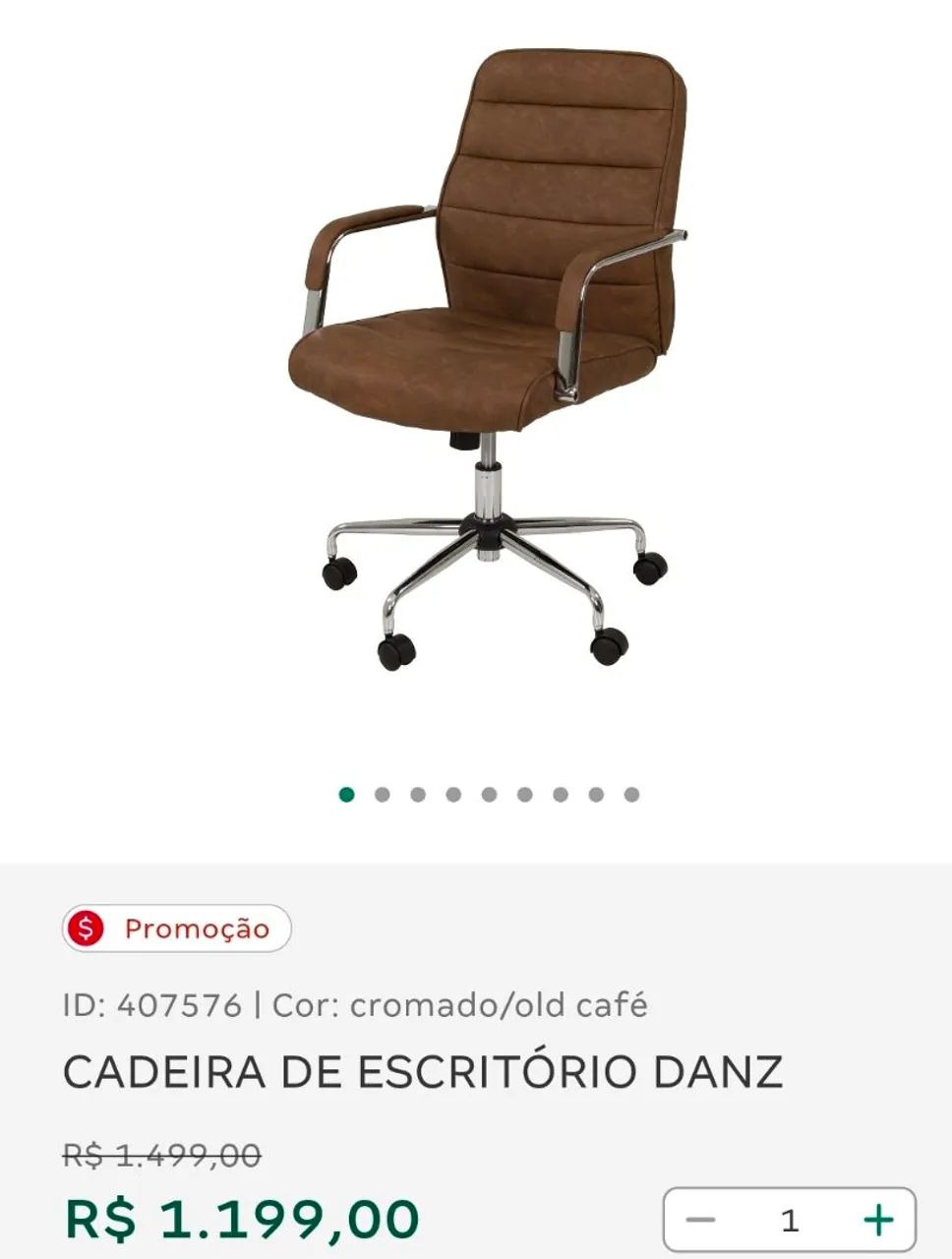 CADEIRA DE ESCRITÓRIO - Foto 5