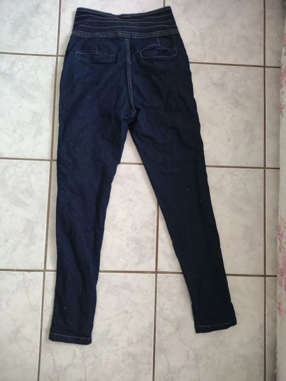 Calça Jeans Feminina Cintura Alta - Foto 2
