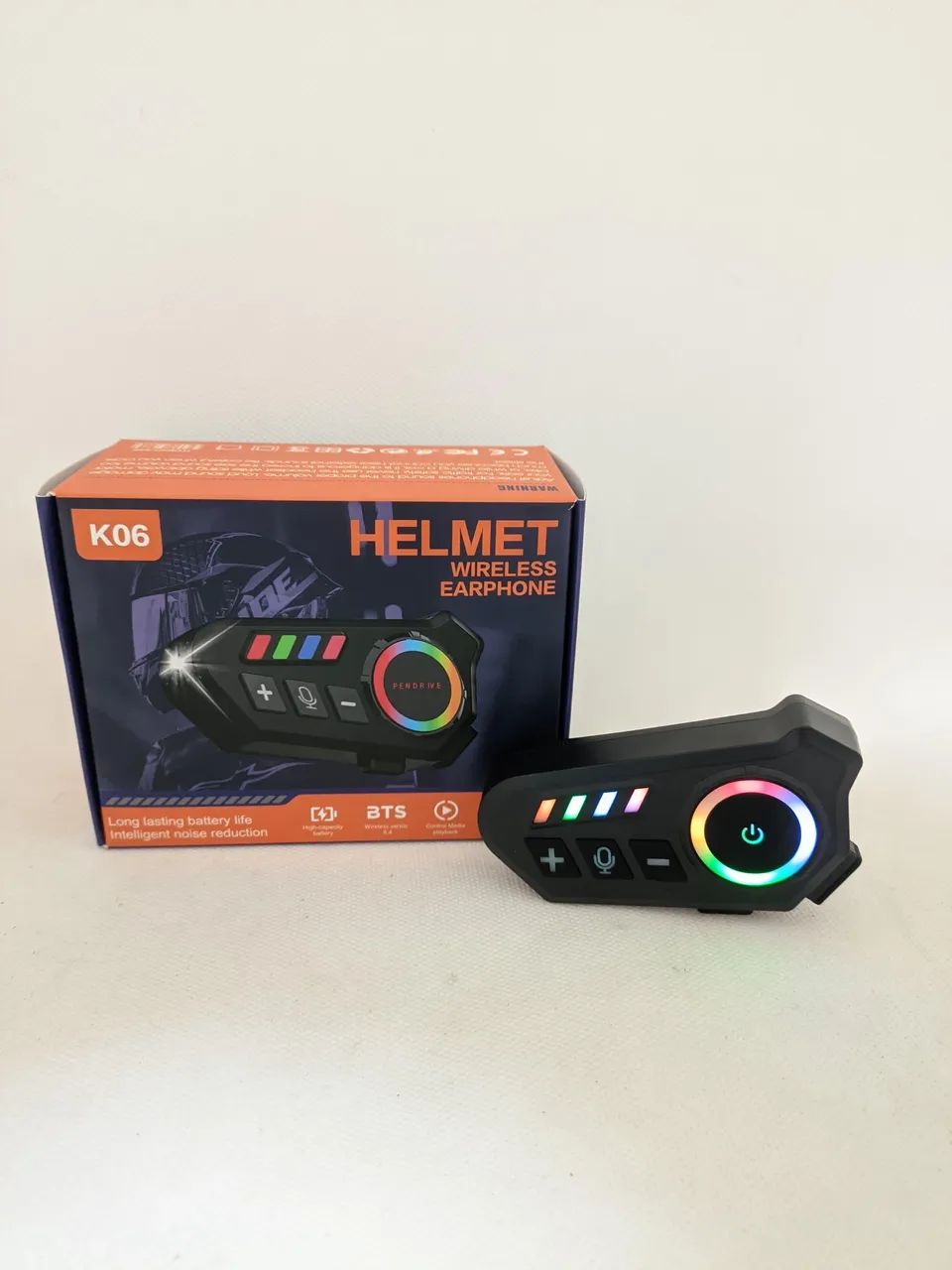 RÁDIO INTERCOMUNICADOR MOTO PARA CAPACETE