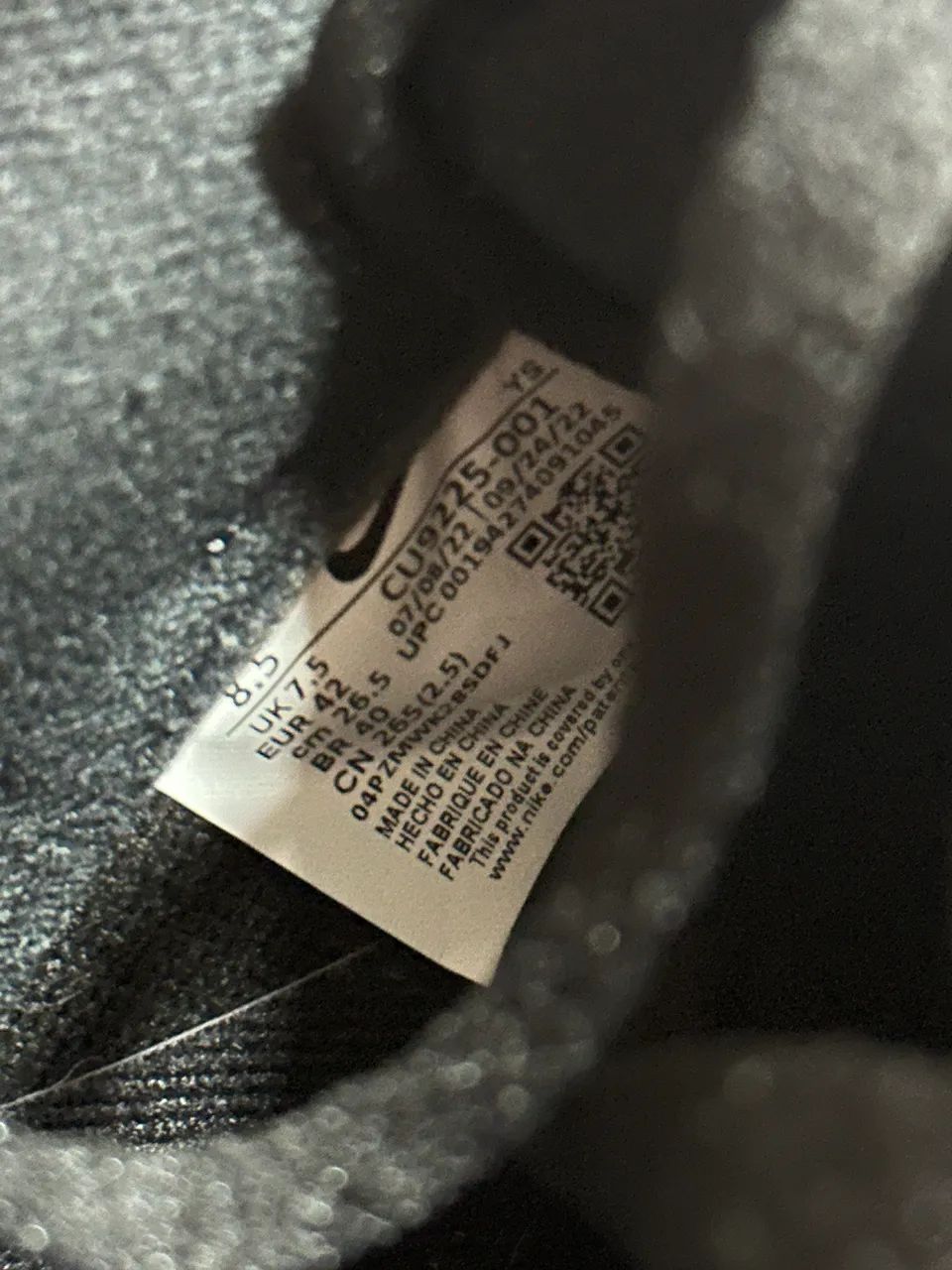 Air Force 1 supreme allblack - Foto 4