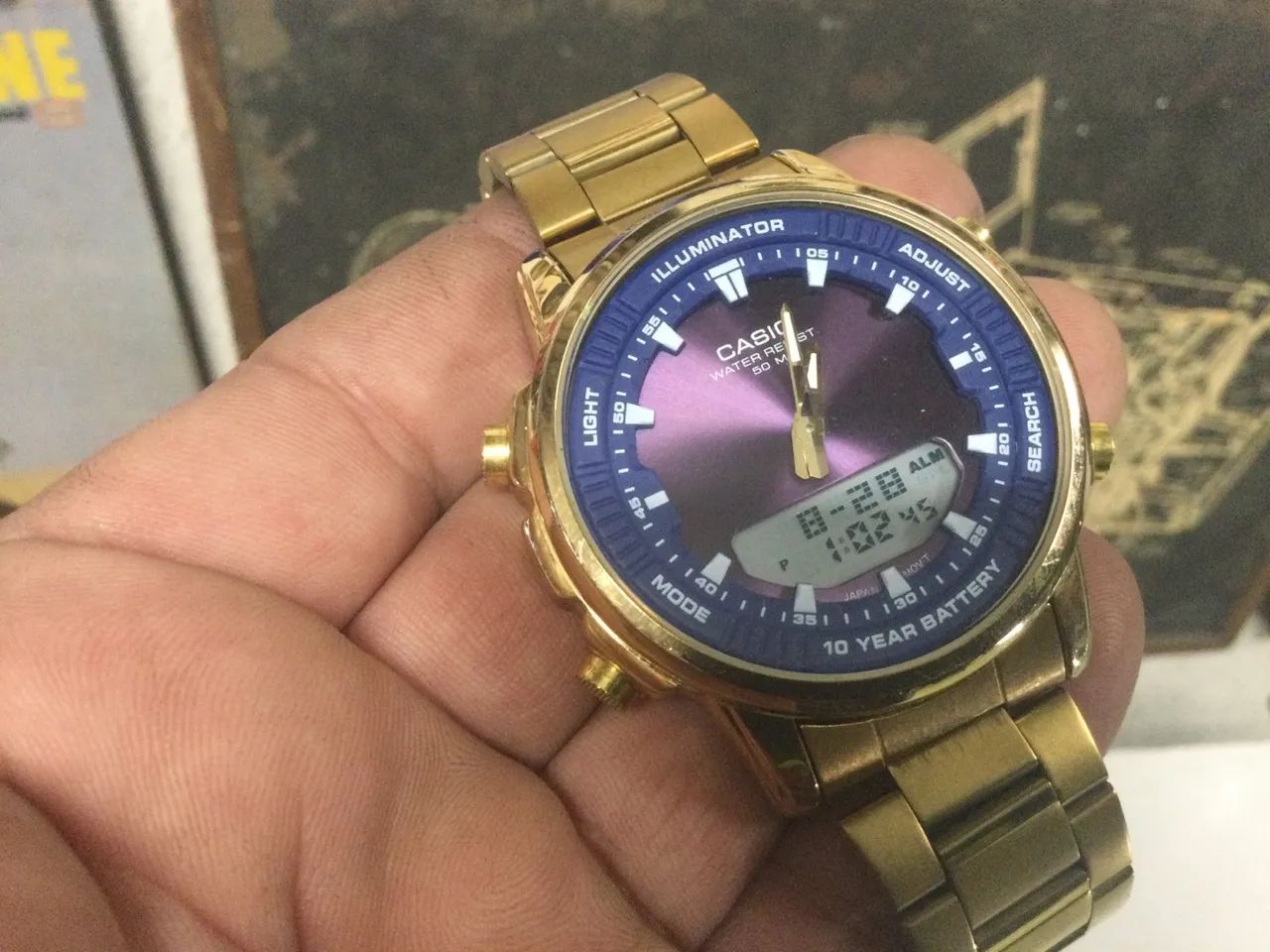 Relógio Casio Dourado - Original - Foto 4