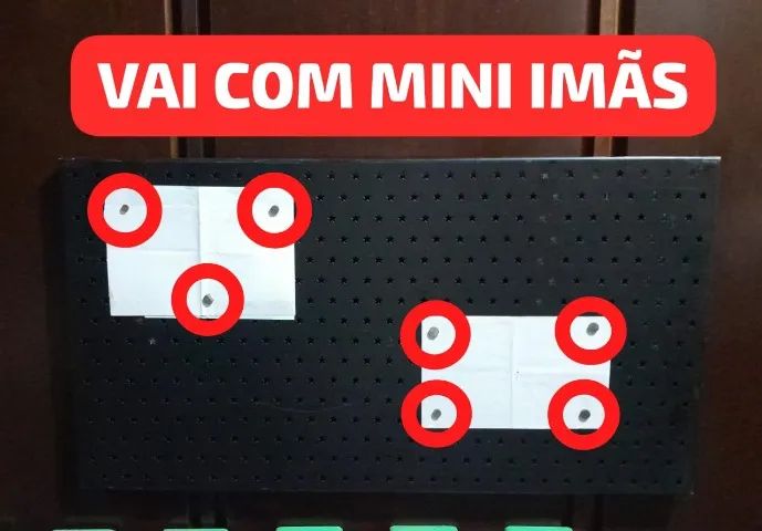 Quadro Metálico Mural Para Fotos - Preto (74 cm X 40 cm) - Foto 4