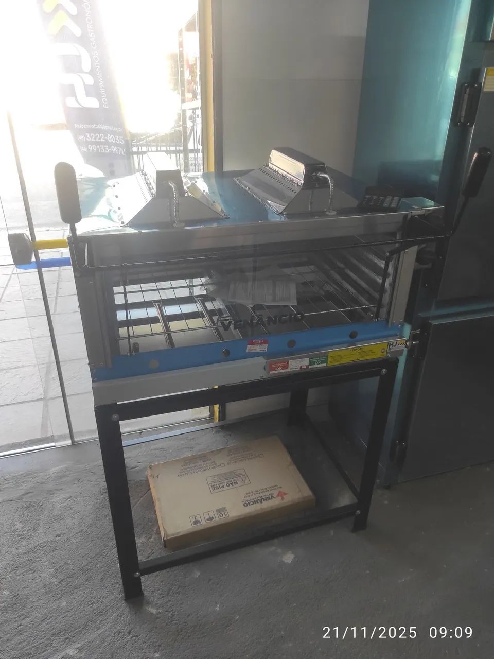 Bh Forno lastro industrial com pedra refratária 