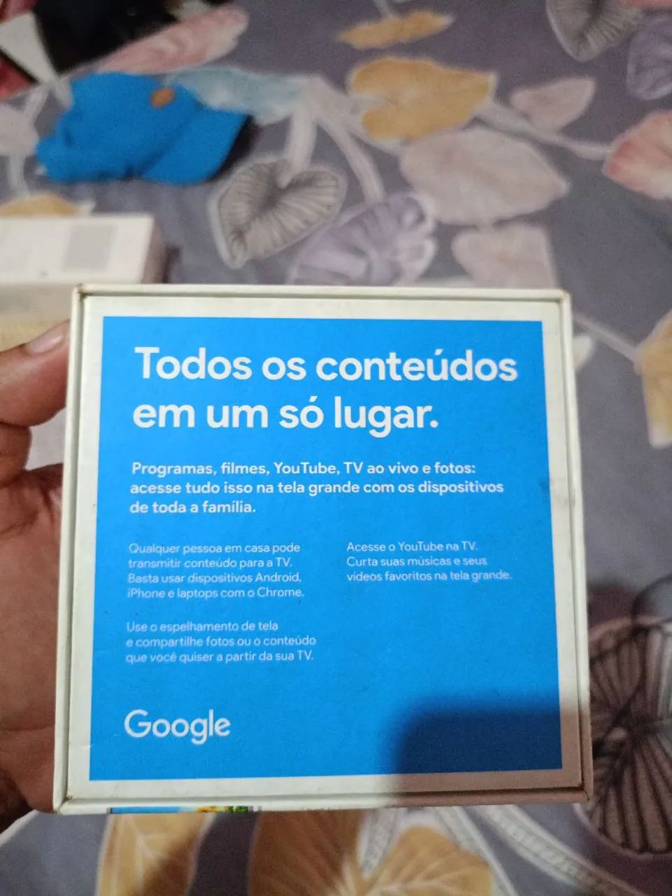 Chromecast com acessórios e tv box Mi - Foto 3