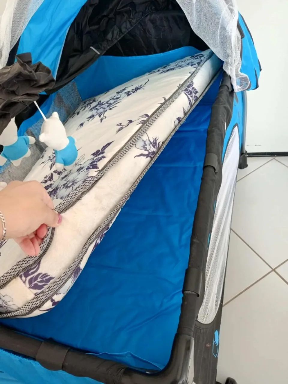 Berço de bebê dobrável  - Foto 2