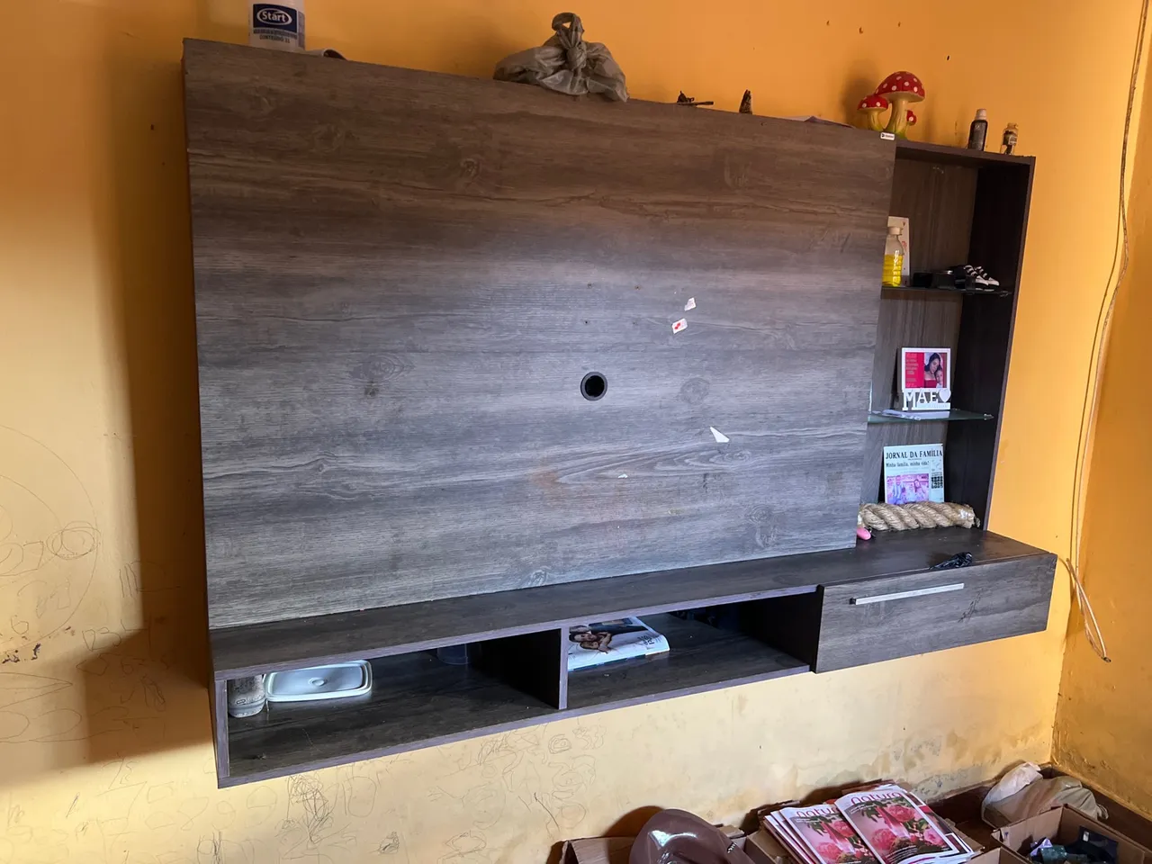Rack/Painel para TV - Amadeirado