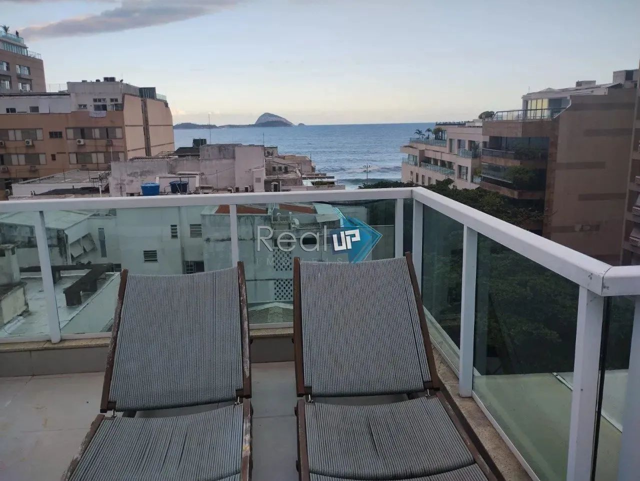 Cobertura Duplex Leblon Quadra Praia Vista Mar