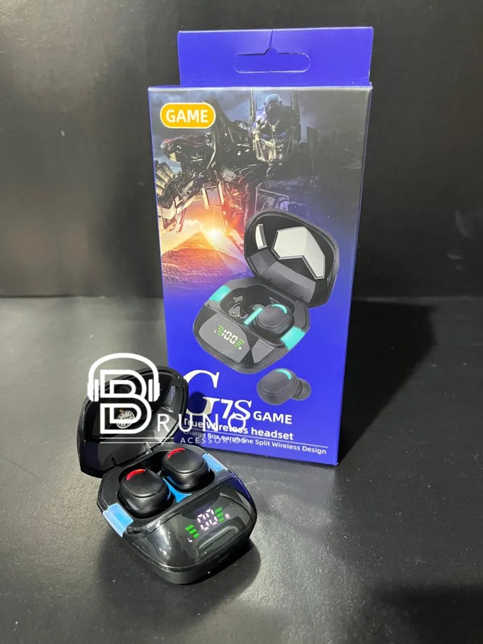 G7S Bluetooth Earphones - True Wireless - With Display