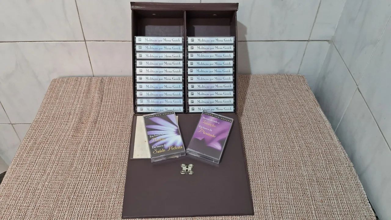 Kit de Meditação - Mirna Grzich - 22 fitas VHS - Foto 2