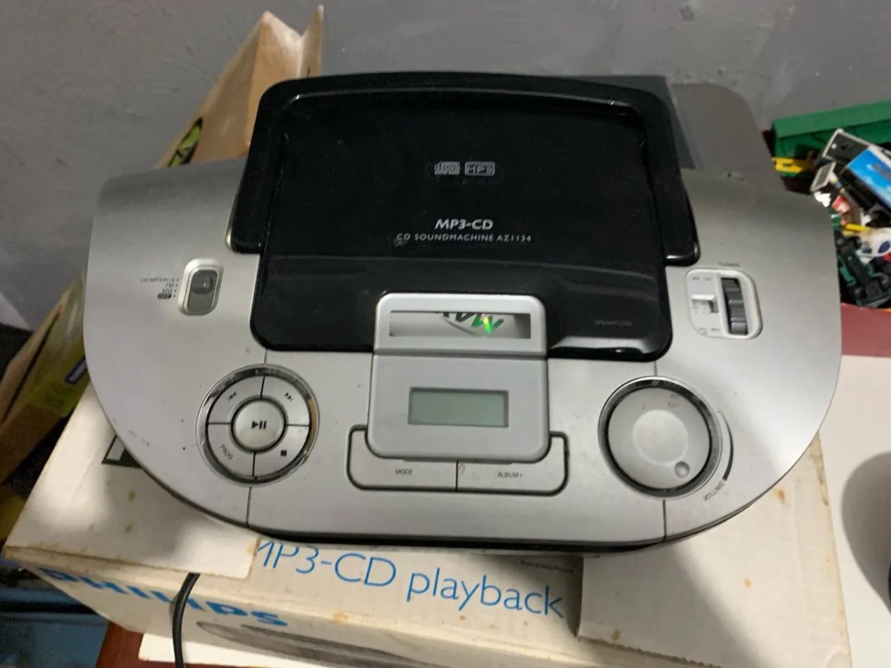 Som Philips MP3-CD-Radio bivolt - Foto 3