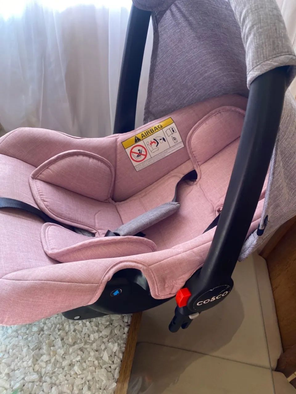 Vendo carrinho + bebê conforto  - Foto 4