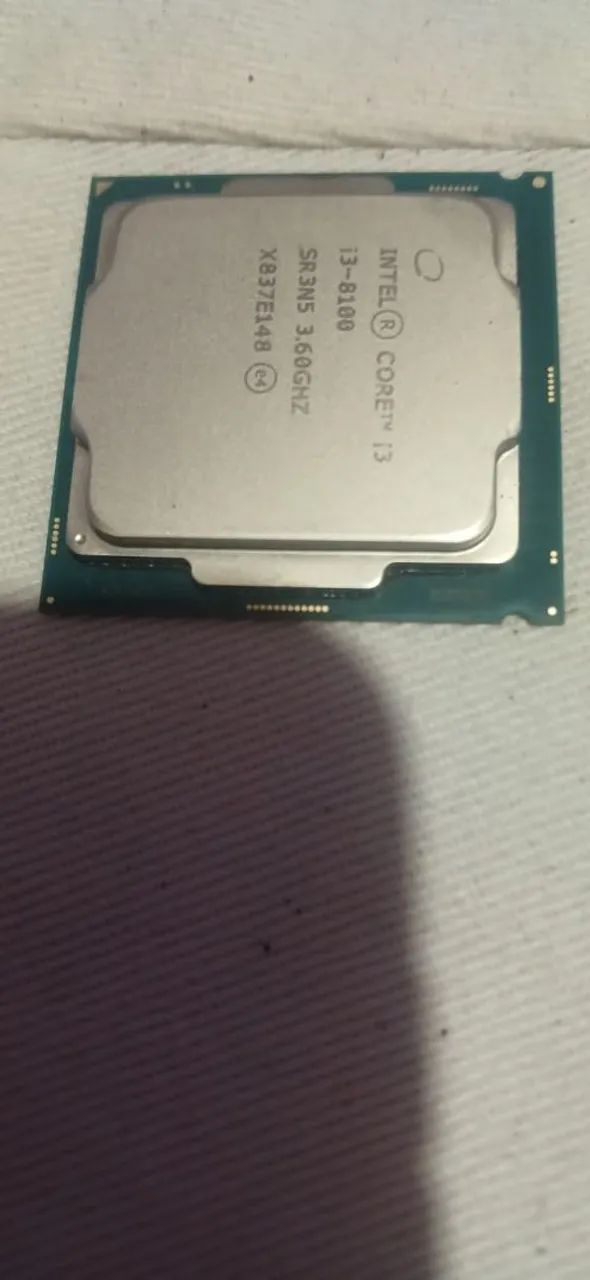 Processador Intel Core i3-8100
