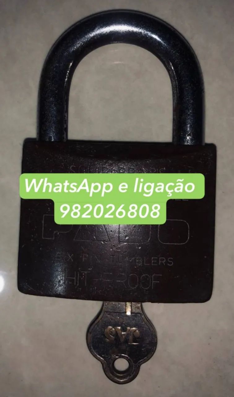 cadeado tamanho 60 pado__