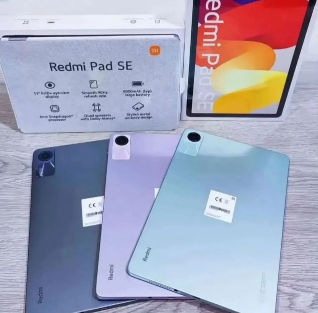 Redmi Pad SE - 256/08 Tablet 11" Tela FHD+ 90Hz Snapdragon
