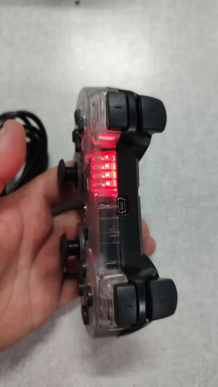 CONTROLE DUALCHOK PS3 QUALIDADE ORIGINAL. - Foto 3