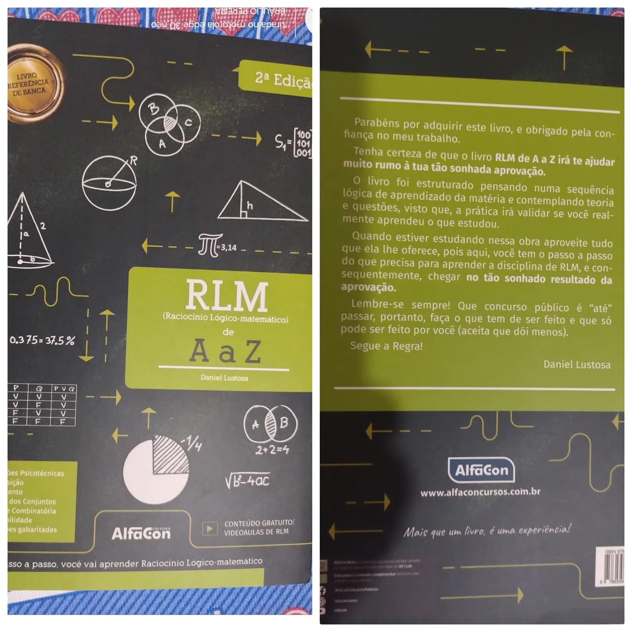 Livro RLM (Raciocínio Lógico-matemático) de A a Z - 2° Edição