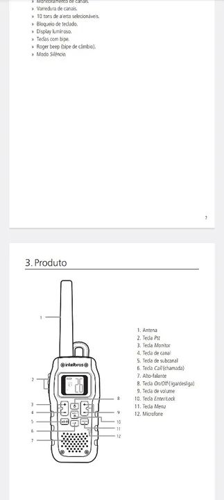 Kit 3 rádios HT Intelbras - Segurança e comunicação! - Foto 5