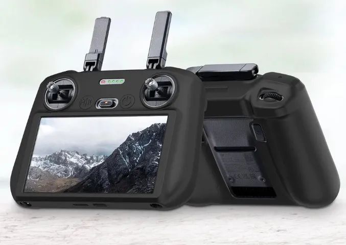 Drone Dji Mini 5 Pro Só 1 Capa Silicone Controle Remoto Tela Dji Rc2 Mini4Pro Air3s Flip - Foto 2