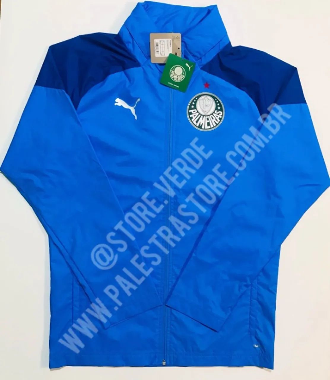 CAPA DE CHUVA PALMEIRAS 2024/25 AZUL - PUMA