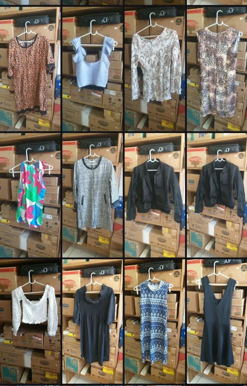 Lote de 80Pcs Roupas Diversas Manequim e Plus Size - Foto 4