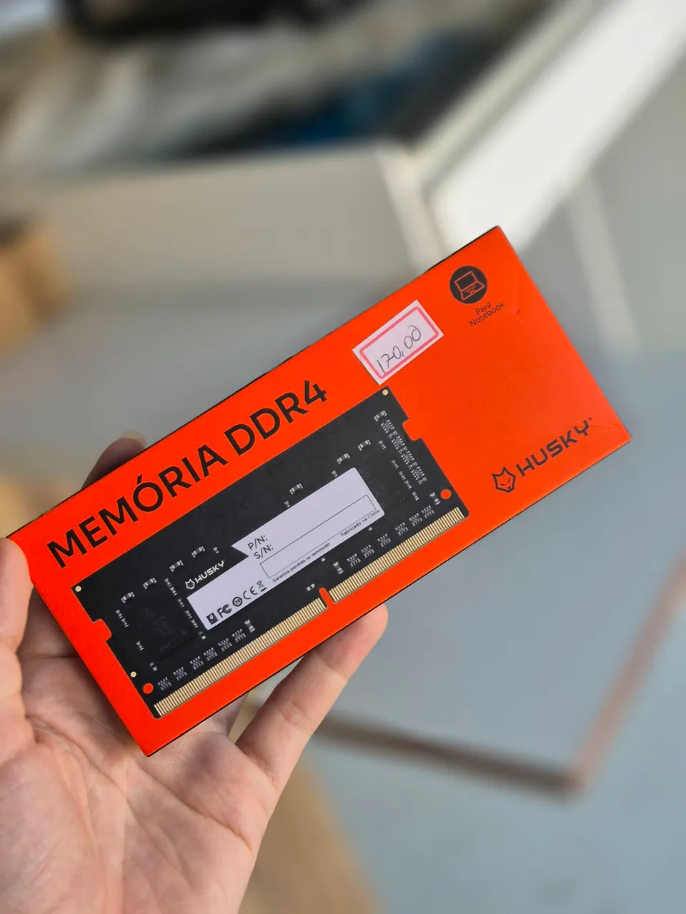 Memória RAM DDR4 Husky Gaming 8GB para Notebook