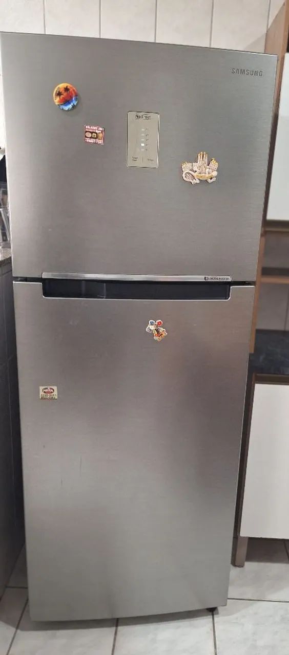 Geladeira Samsung Duplex inox