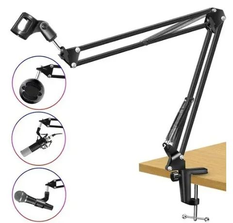 Suporte Articulado para Microfone,Tablet,Celular Tomate MTG-126 - Foto 3