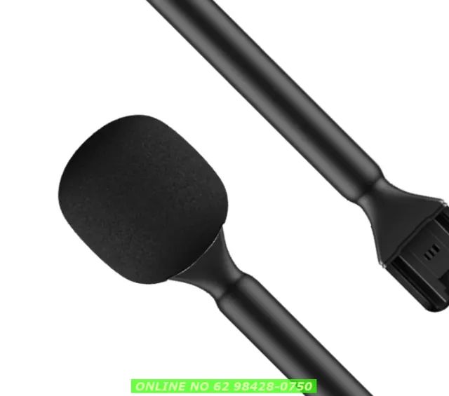 Suporte Mão Bastão P/ Entrevista Adaptador Microfone Lapela - Foto 5