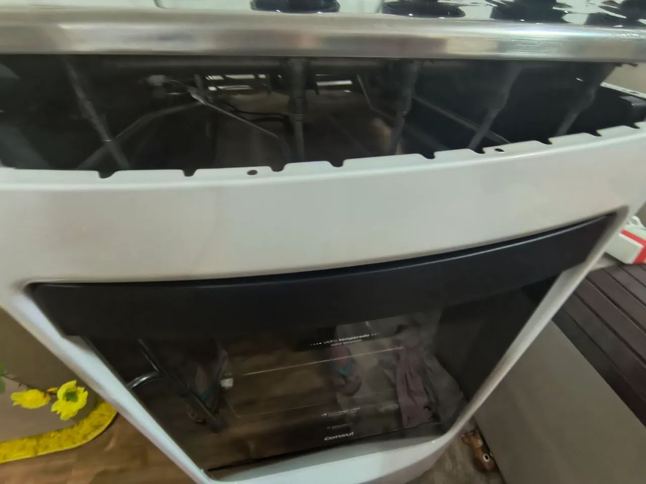 Fogão Consul Branco 4 bocas - Foto 5