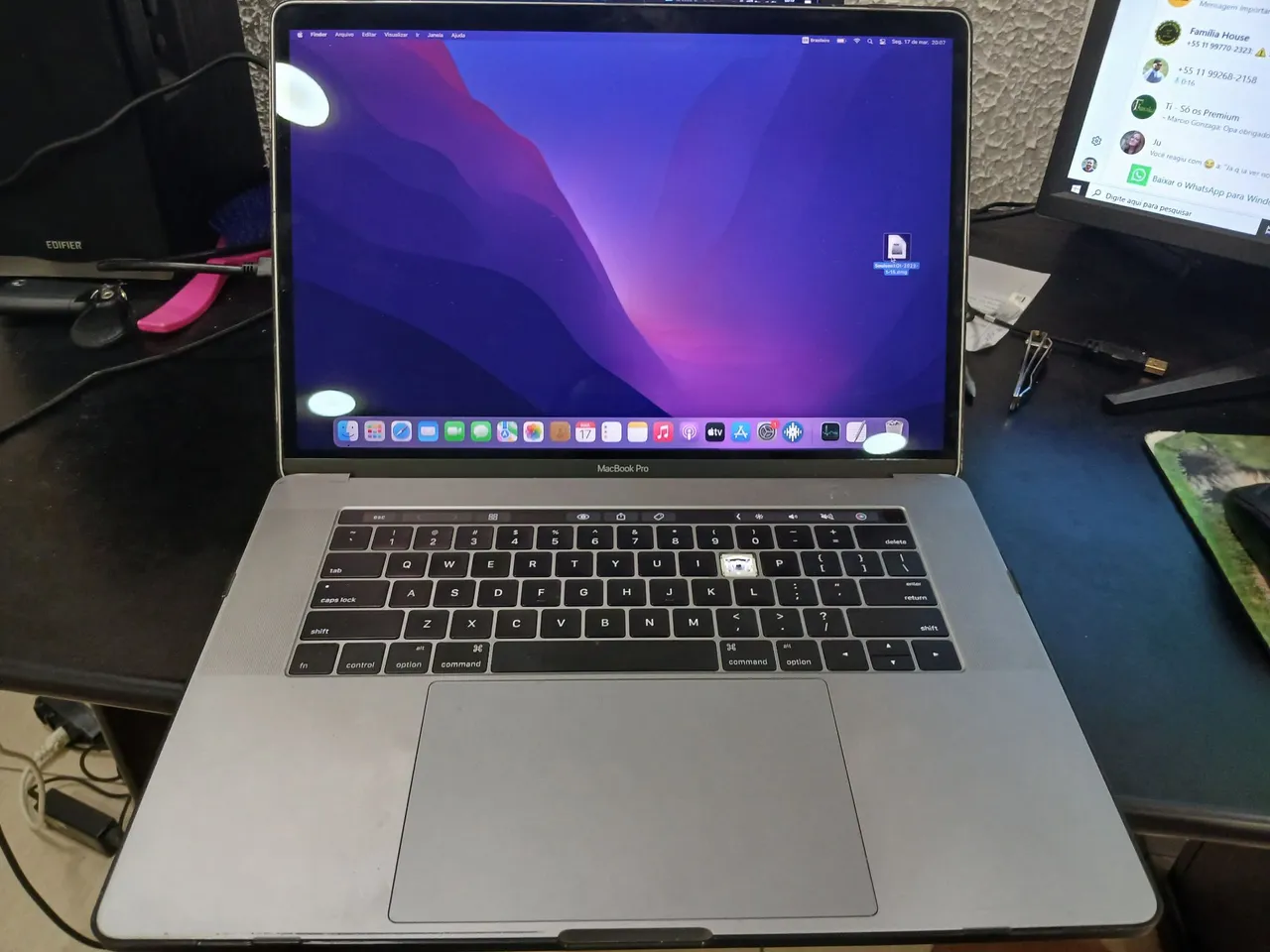 MacBook Pro (13 polegadas, 2016, quatro portas Thunderbolt 3