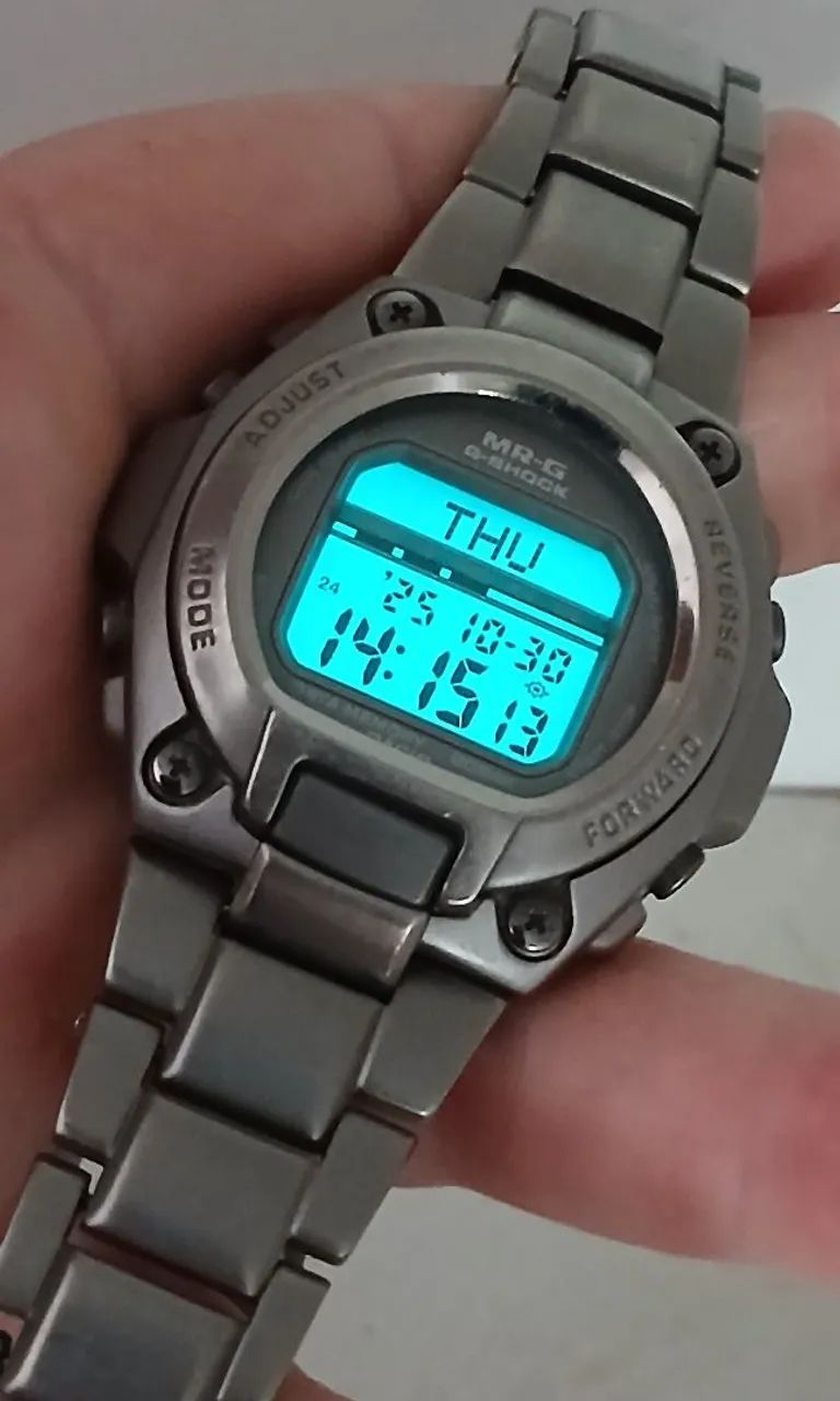 Relógio antigo de coleção raridade absoluta Casio G-Shock MRG