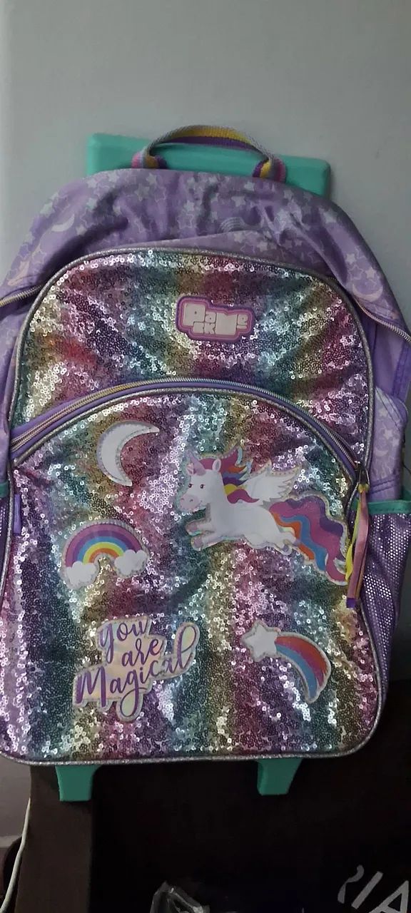 Mochila com rodinhas 