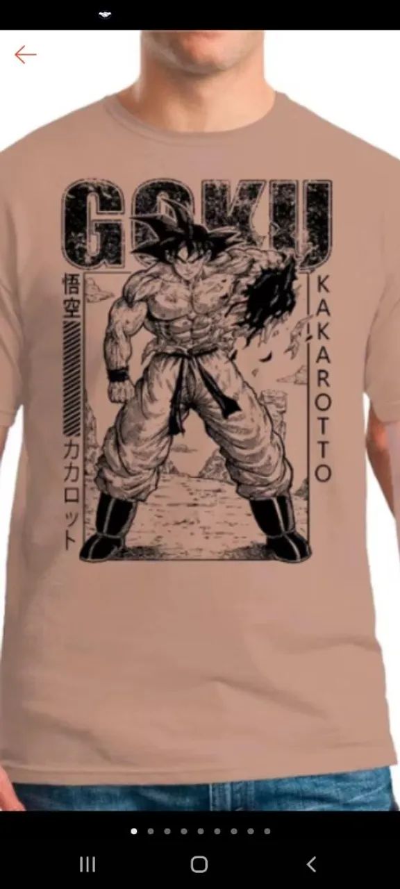 Camiseta Goku Kakarotto - Foto 4