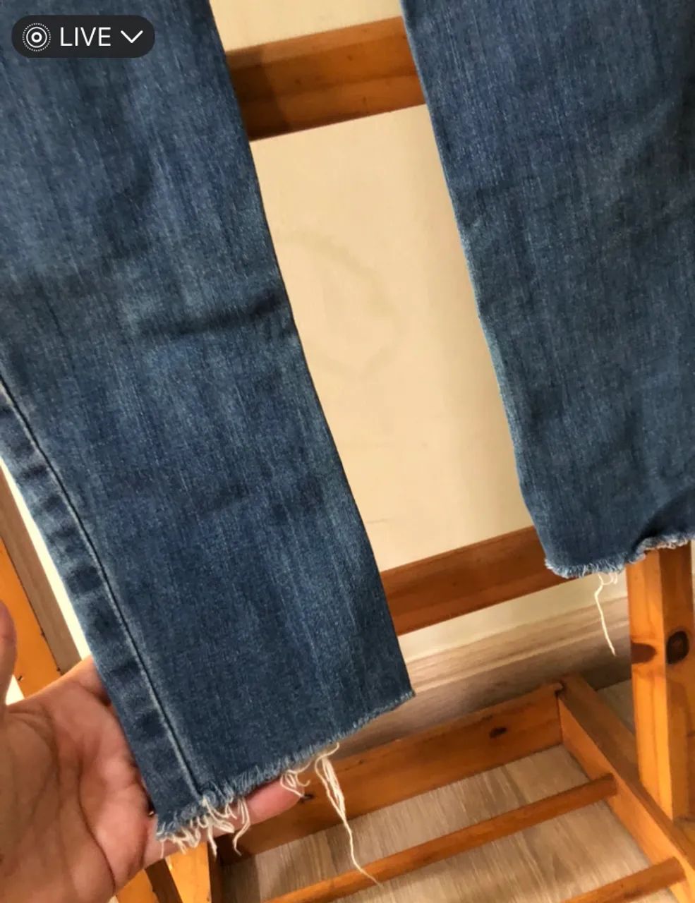 CALÇA JEANS FEMININA TAMANHO 38 - Foto 5
