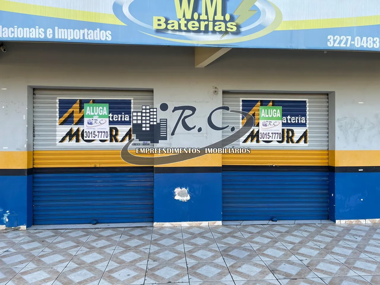 RC Imóveis aluga - Sala comercial no Sitio cercado