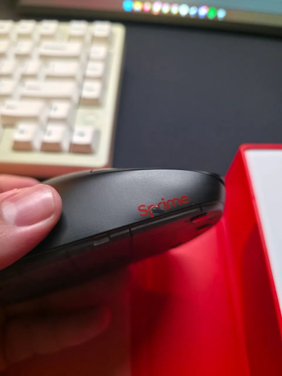 Mouse Ergonomico Gamer Sprime PM1 - Foto 4