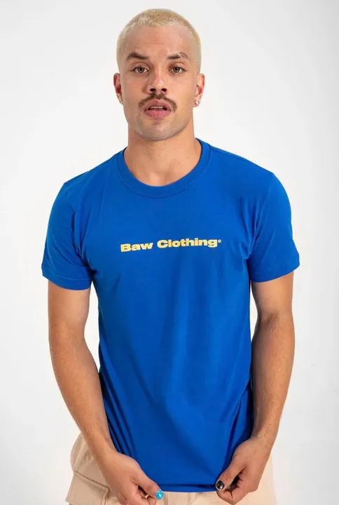 Camiseta Azul Naw Clothing - G - Nova - Foto 3