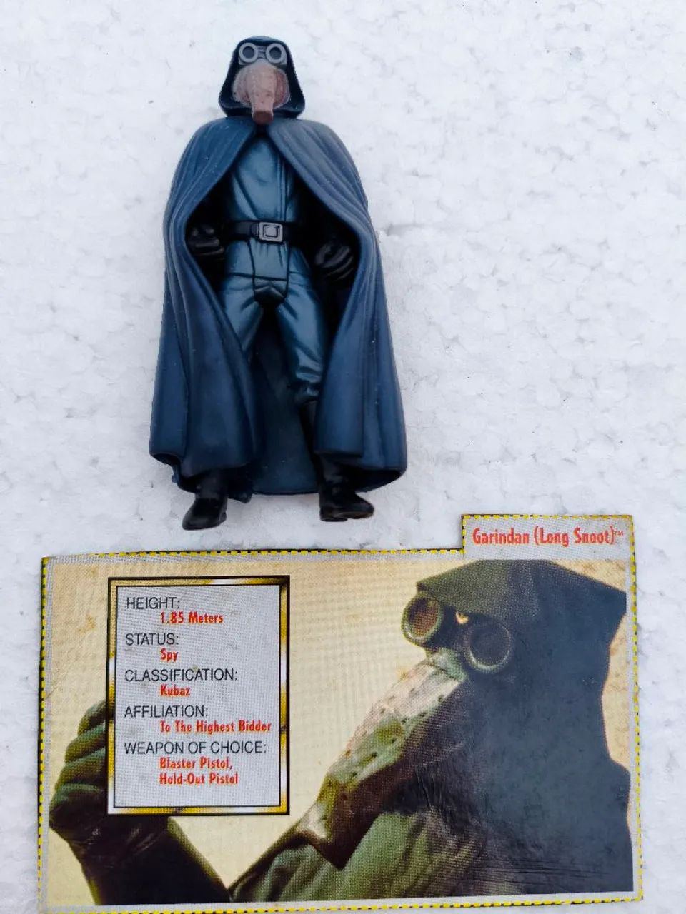 Action Figure Garindan (Long Snoot) - Colecionável Star Wars