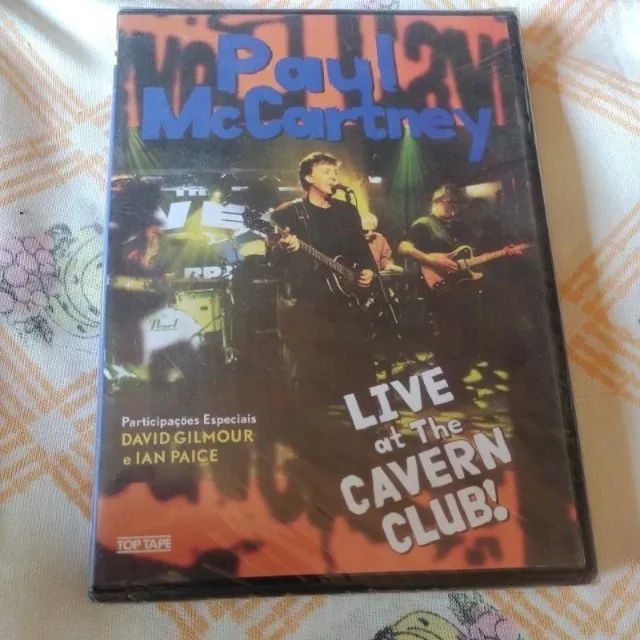 Paul McCartney - Paul Is Live e Live At The Cavern Club DVDs Lacrados