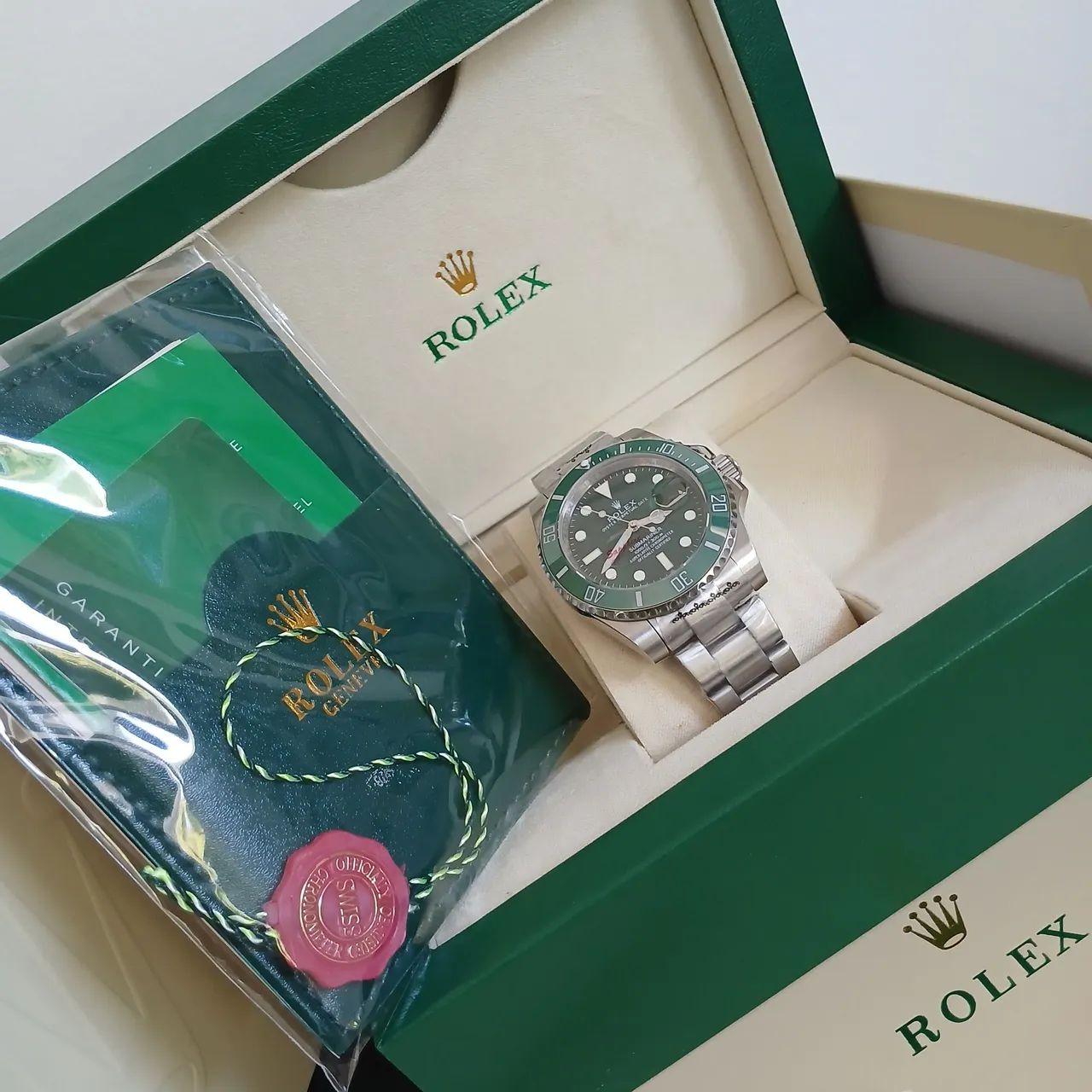 PROMOÇÃO Rolex Submariner hulk em aço 904L  - Foto 2