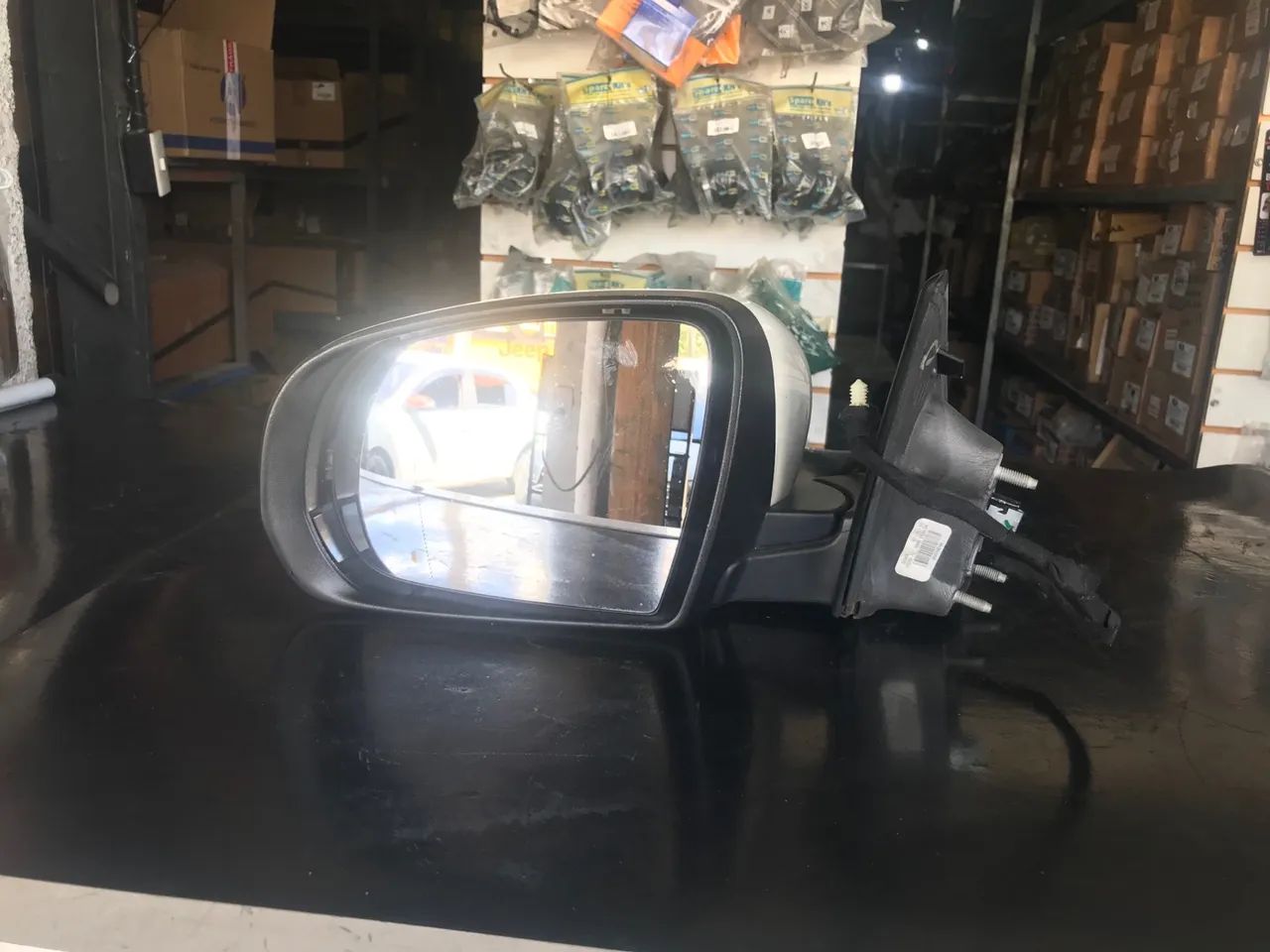 Retrovisor Jeep Compass lado esquerdo 2019