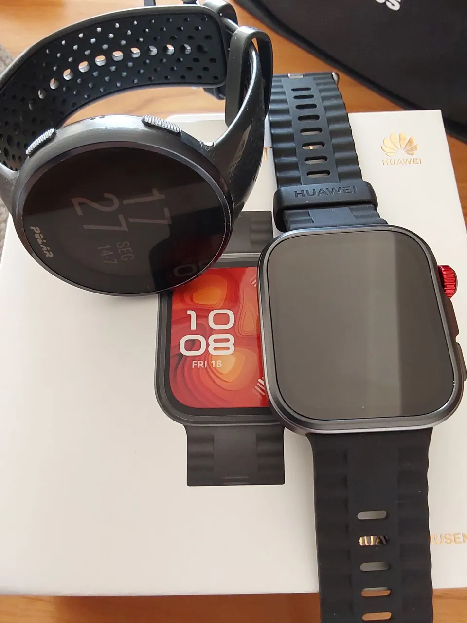 Smartwatch Huawei fit 4 pro e Polar pacer pro - Ótimo estado