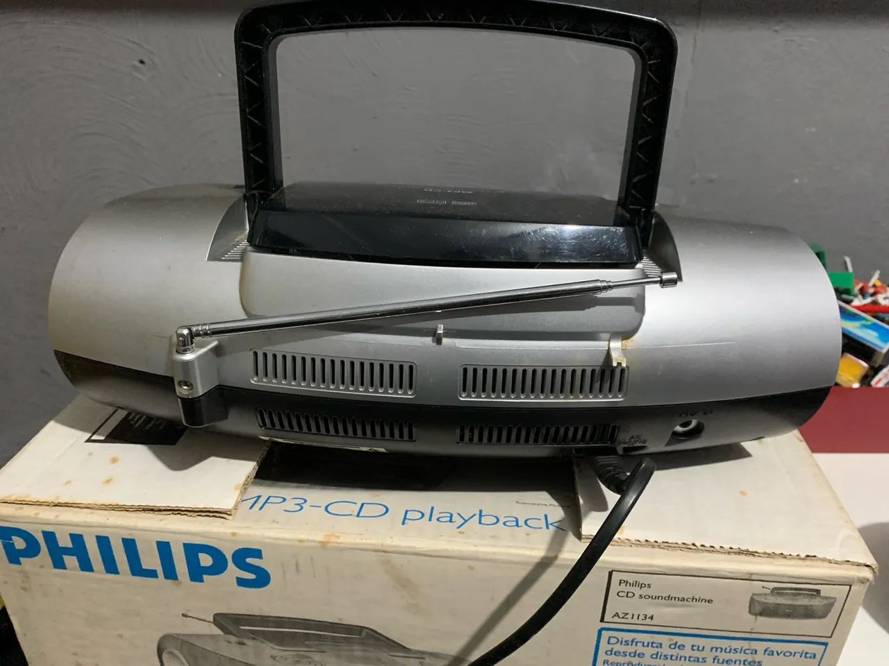 Som Philips MP3-CD-Radio bivolt - Foto 2