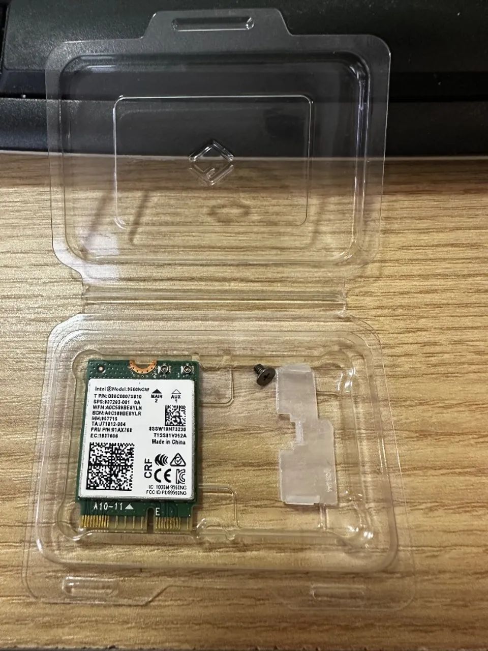 Placa wireless Intel dual band Ac 9560NGW