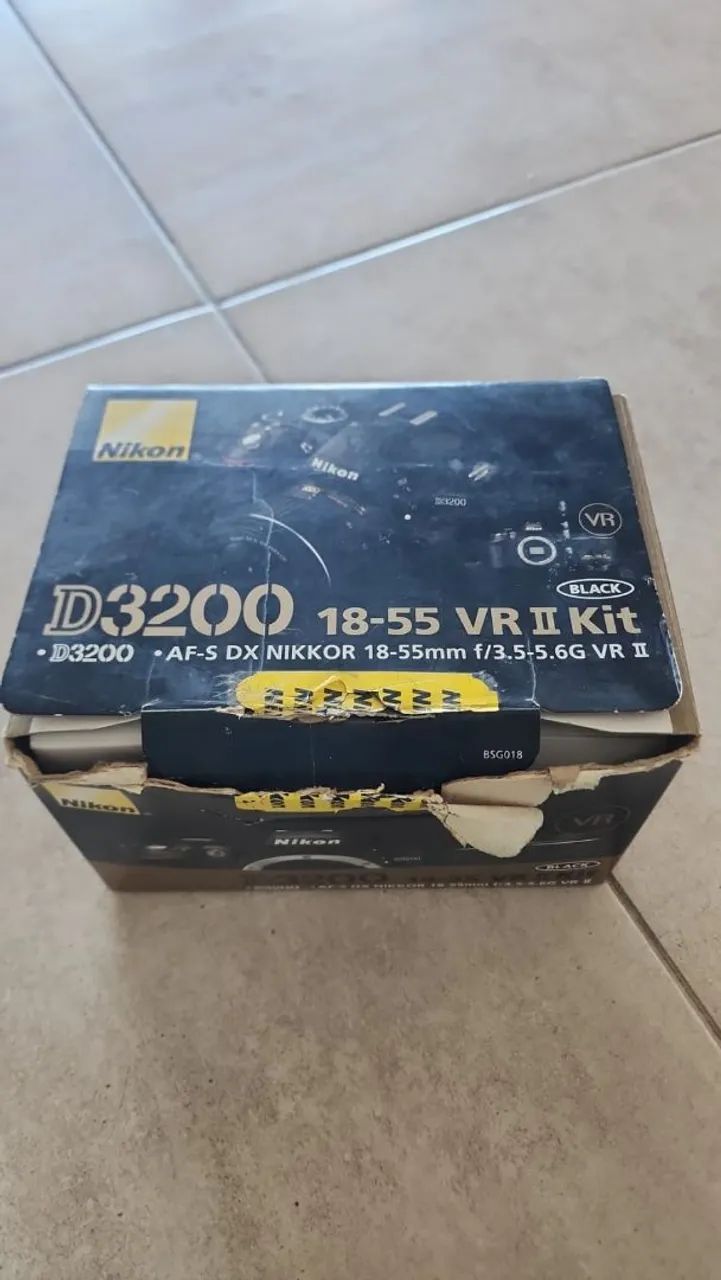 Nikon D3200! Lente 18-55mm VR II 